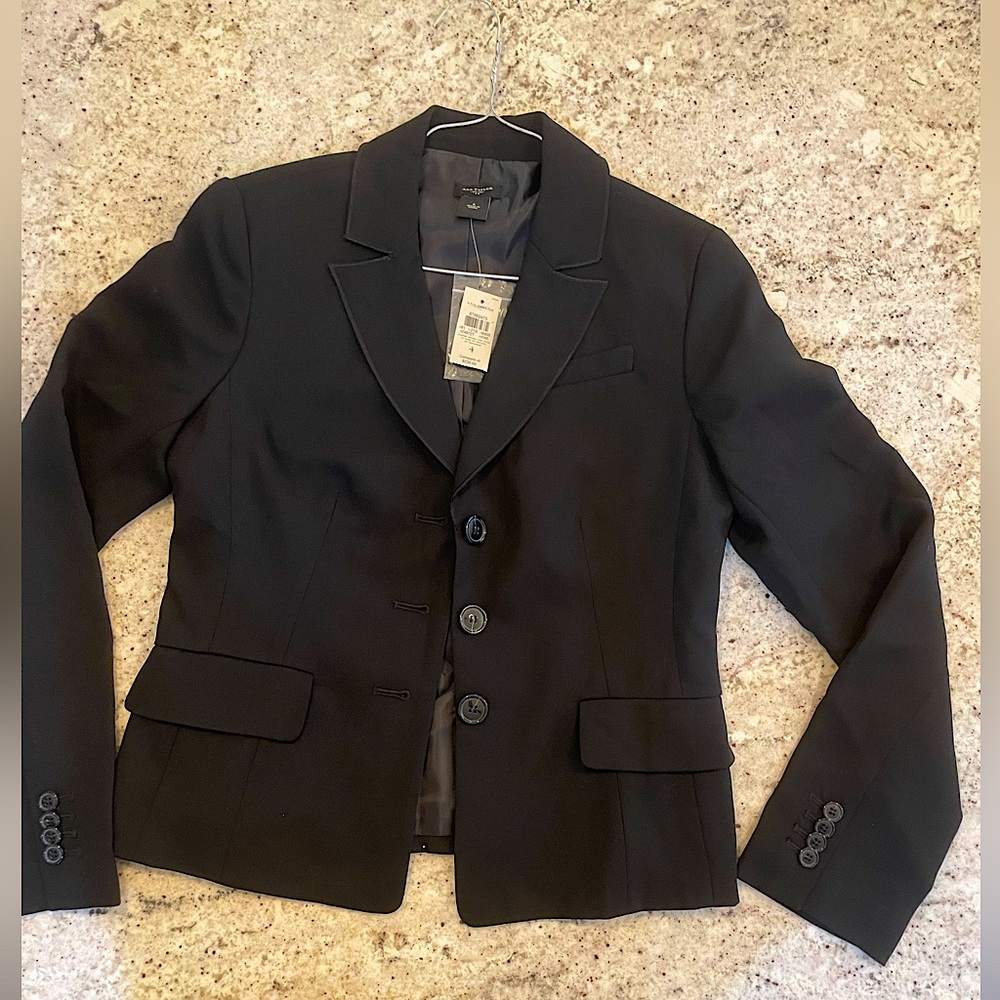 NWT Ann Taylor black blazer